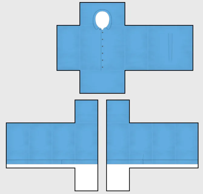 Free Blue Long Shirt Roblox Template Roblox Clothes Free design ...