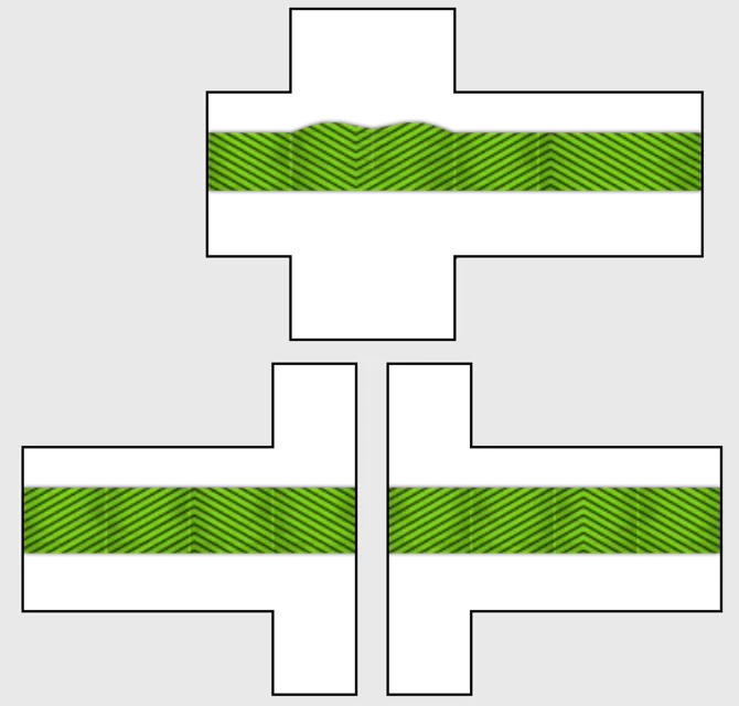 Free Green Crop Top With Black Stripes Roblox Template Roblox Clothes 