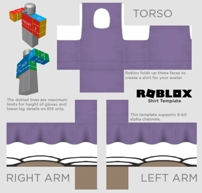 Đừng bao giờ ngại thử những trang phục mới trong Roblox! Chiếc váy tím Roblox Purple Dress sẽ khiến bạn trông rất xinh đẹp và nổi bật trên khắp thế giới ảo.