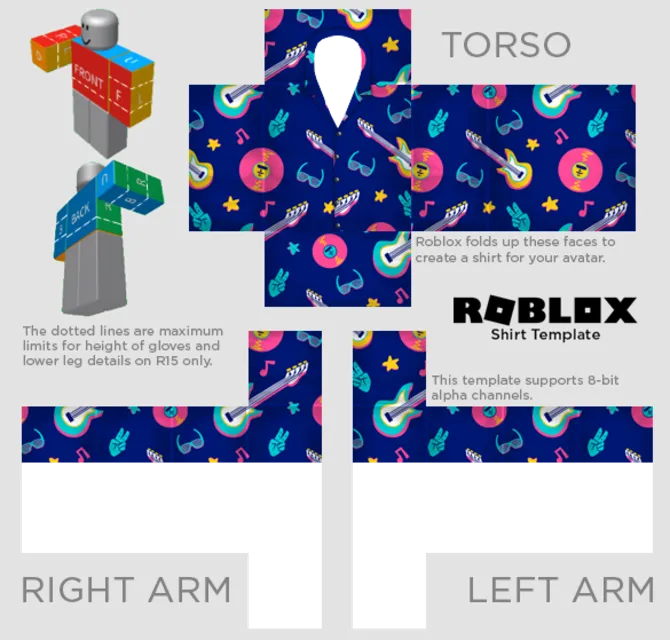 Năm 2024, việc thiết kế quần áo trên Roblox đã trở thành một nghệ thuật. Với một cộng đồng người chơi sáng tạo và có tâm huyết, bạn sẽ tìm thấy những mẫu quần áo đẹp nhất, độc đáo nhất, và phù hợp với nhu cầu của mình. Hãy xem các hình ảnh liên quan để tìm kiếm ý tưởng và cập nhật kiến thức về thiết kế lên Roblox.