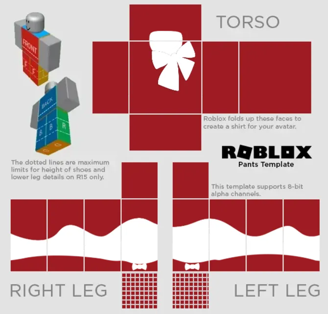 Roblox Clothing Templates, Roblox Clothing