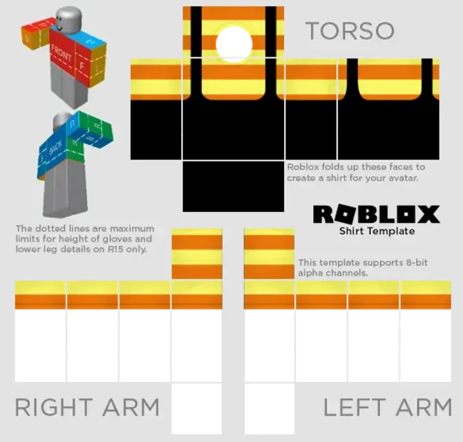Free Roblox Clothing Striped T-Shirt Jumpsuit Ropa Roblox Plantillas de  diseño gratuitas para todas las necesidades creativas : Pixlr
