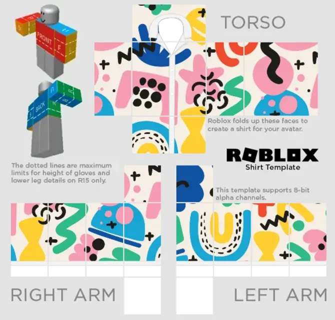 Abstract Collar Shirt Roblox Clothes Free Design Templates For All Creative Needs Pixlr 