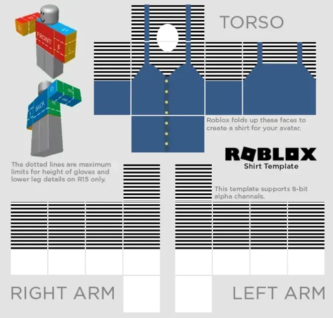 Roblox shirt templates — everything you need to know