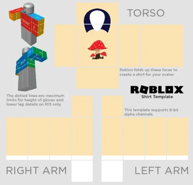 Roblox tshirt blue design