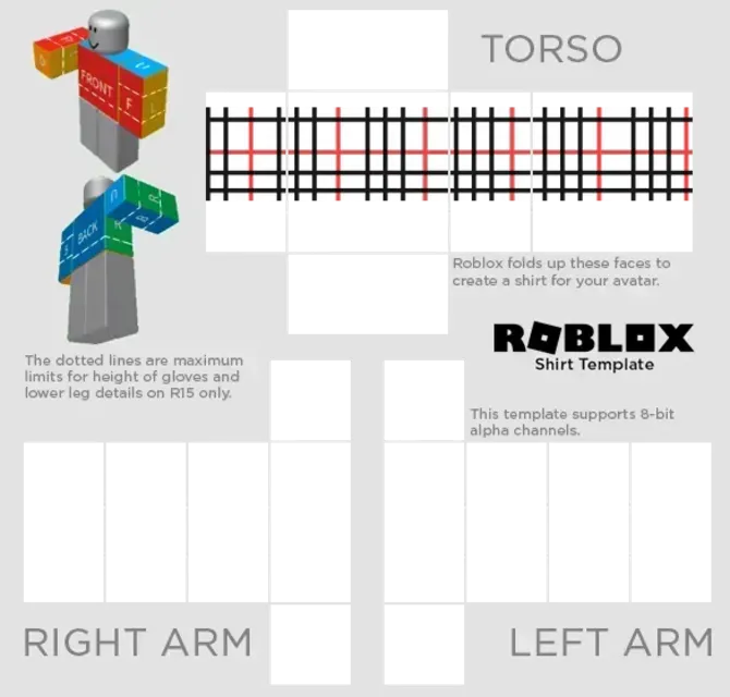 HOW TO MAKE a TRANSPARENT ROBLOX SHIRT TEMPLATE on MOBILE (EASY) 