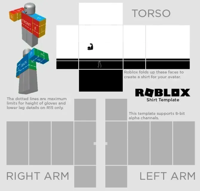 Free Roblox White Singlet Roblox Clothes Free Graphic & Design Templates  for All Creative Needs | Pixlr