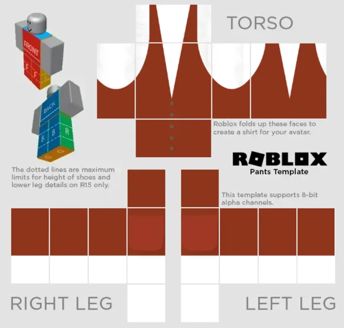 Brown Jumpsuit Dress With T-Shirt Roblox Clothes Free design Templates for  all creative needs : Pixlr