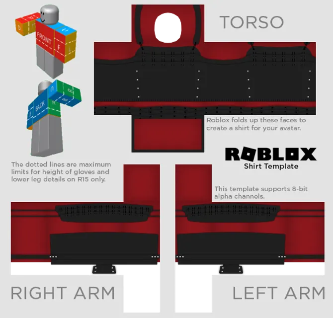 Samurai Top Quần áo Roblox Mẫu thiết kế miễn phí cho mọi nhu cầu ...