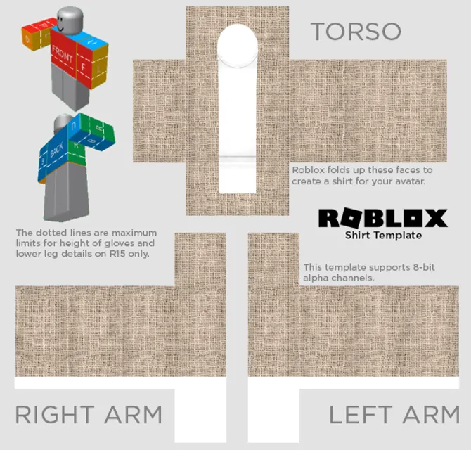Free roblox clothing template  Clothing templates, Preppy shirt