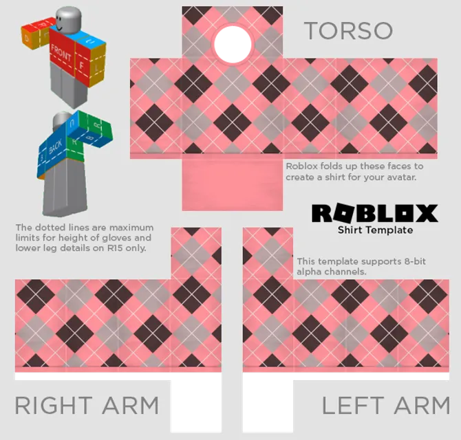 Pin em Roblox templates