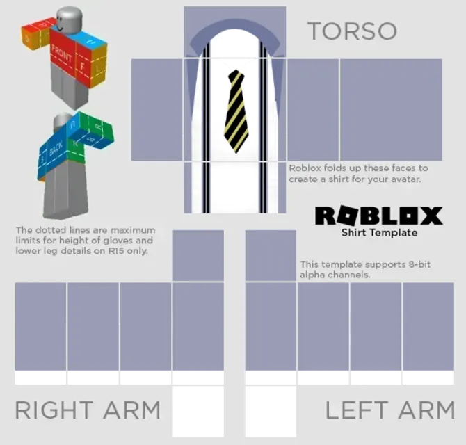 Bright Roblox Clothing Templates - Mediamodifier