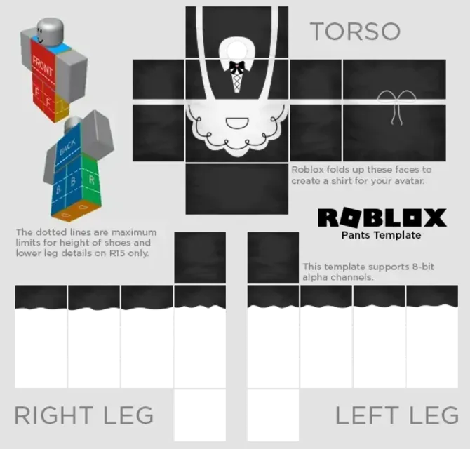 Recreate any 10 roblox shirt or pants template for you by Theofficialtagm