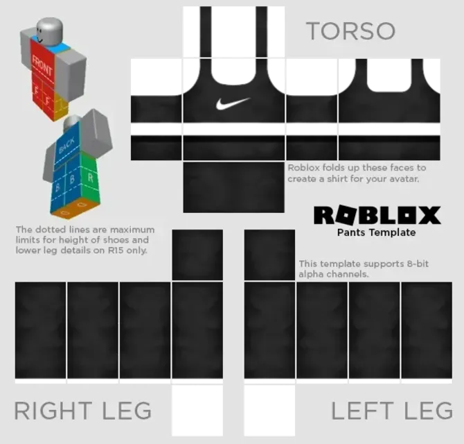 Pants-Template-Good - Roblox