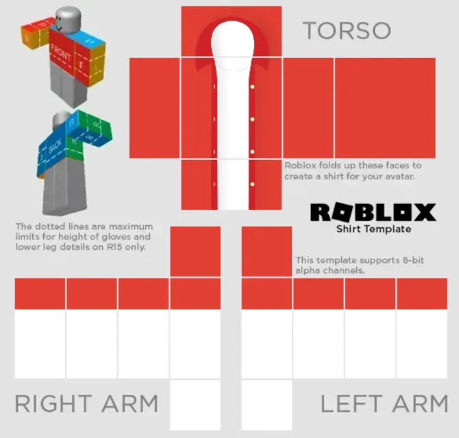 Provide roblox clothing templates for you to upload by Poggey