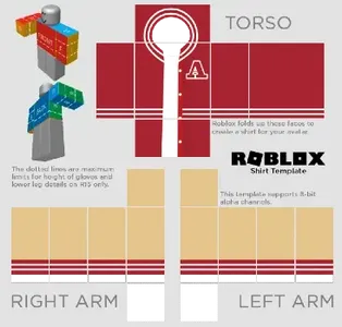 Roblox shirt template