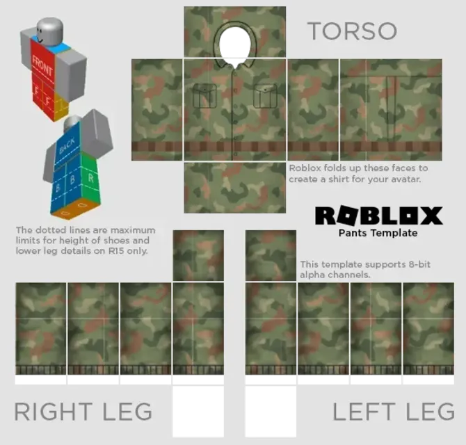 Roblox Shirt Templates How To Create Roblox Shirts Pants 