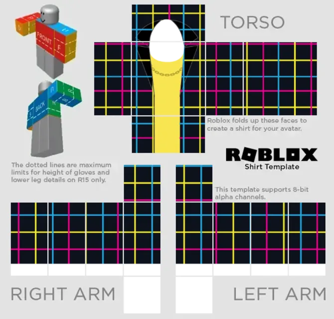 Roblox Shirt designs, themes, templates and downloadable graphic
