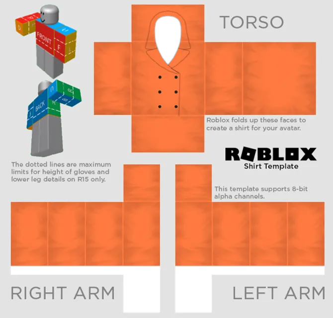 Pin On Roblox Templates in 2023  Roblox shirt, Clothing templates