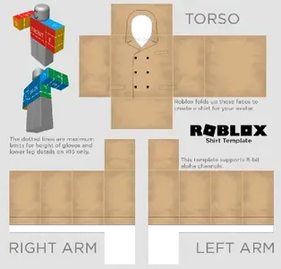 Roblox shirt template