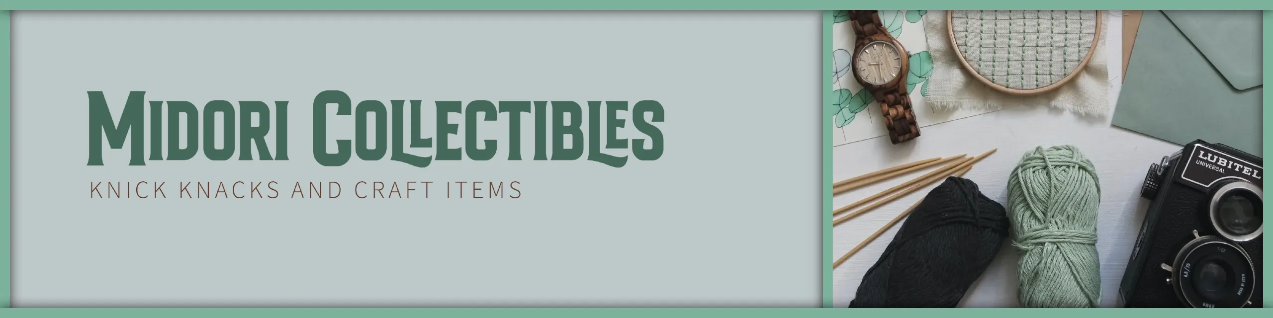 Midori Collectibles Etsy Banner Modèles de designs gratuits pour tous