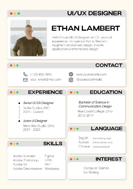 UIUX Designer Cv Resume Pixlr   Preview.webp