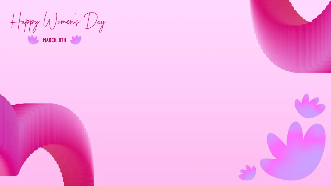 Happy Women Day Virtual Background Free Graphic & Design Templates for All  Creative Needs | Pixlr