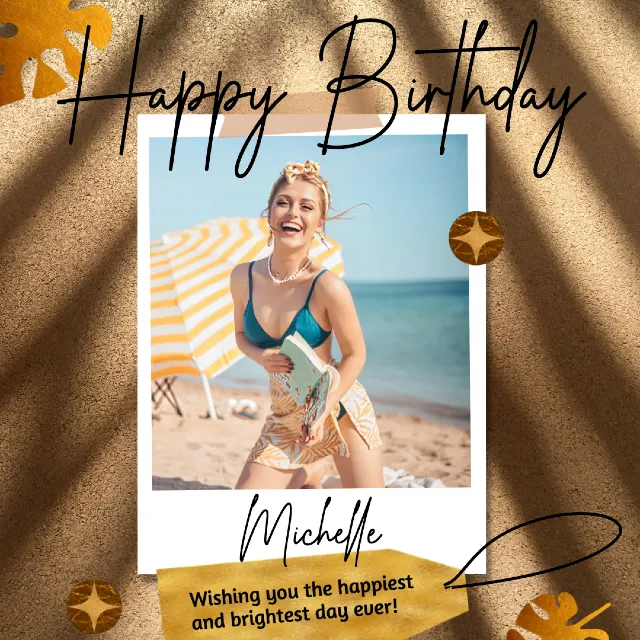 Beige Fun Birthday Wishes Instagram Story Design Template Pixlr 2036