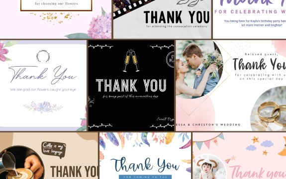 Thank You Card Maker